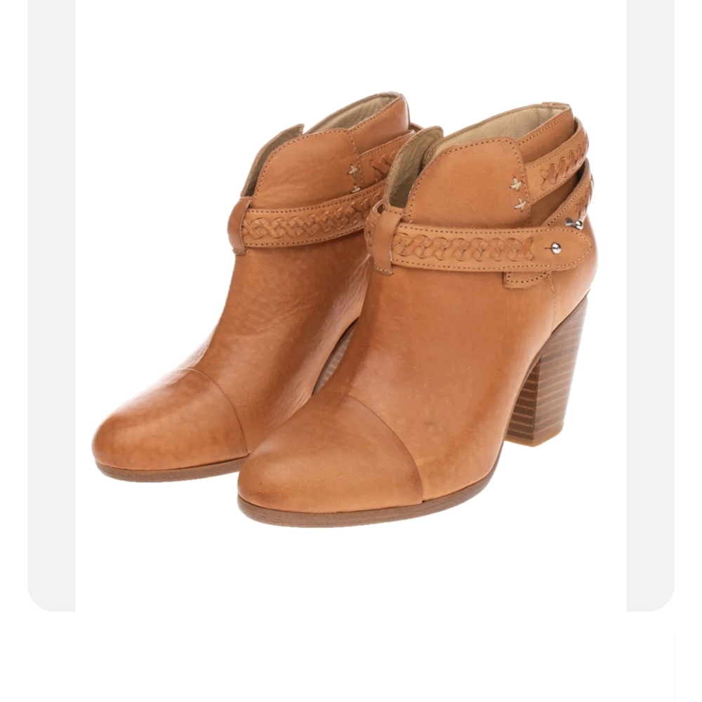 Rag & Bone Harrow Booties in Cognac color